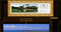Desktop Screenshot of golfparexcellence.com